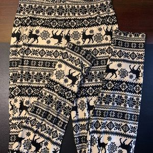 Christmas leggings